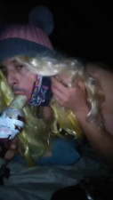 Blowjob and ass destroy with dildo (PurpleBitch Bubblebut)