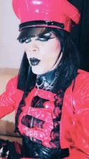 Pvc tranny slut