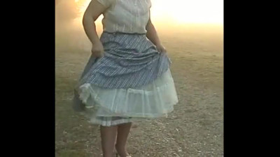 Im fuenfziger Petticoats