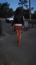 Karima femboy crossdresser tranny arab anal plug in woo
