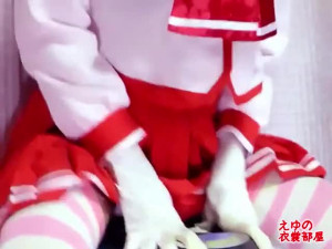 anese Crossdresser cosplay Masturbation  sam
