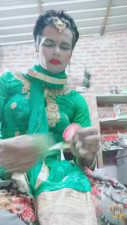 Indian crossdresser Alisha self condom sex dildo