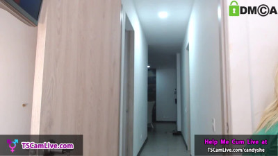 Kinky Big Tits TBabe CandyShe on Webcam, Part 4