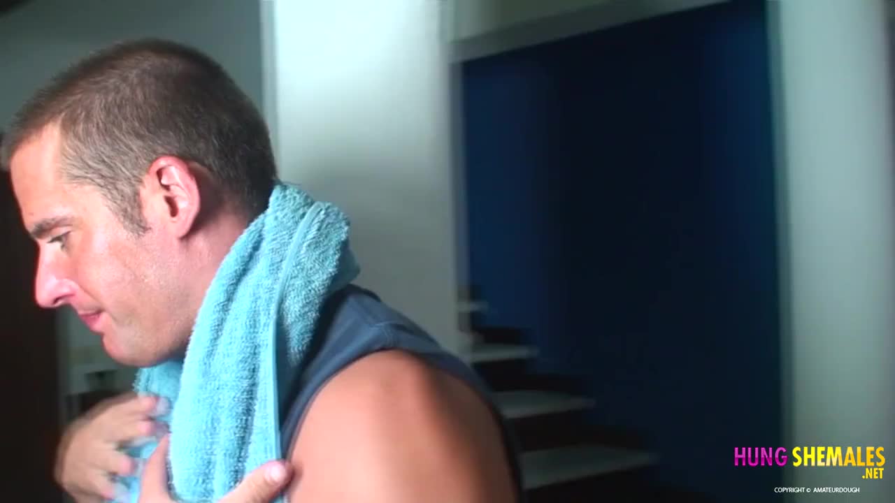 Watch Hung Trans girl takes a huge cock up her ass hole Shemale Porn Videos | TranSexBig.