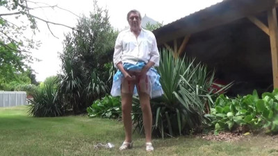 transgender travesti sounding dildo lingerie   outdoor  89