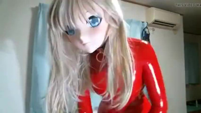 Rad latex kigurumi