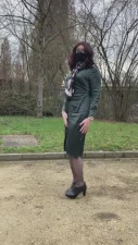 Cheap satin dress from Zara