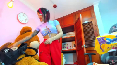 Beautiful sweet Melimejia cum