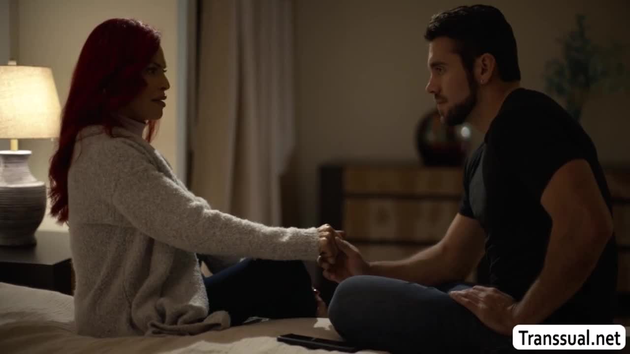 Watch Busty Tbabe stepmom gets ass banged by her handsome stepson Shemale Porn Videos | TranSexBig.