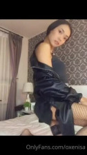stunning asian Tgirl cums in a glass
