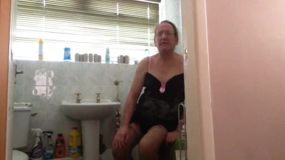 CocksuckerCD Sissy Sandra plugged and caged