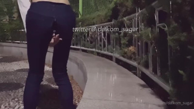 Asian shemale outdoor sex