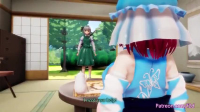 Touhou Futanari MMD