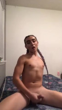 sexy ladyboy  lunabrabiedoll cums