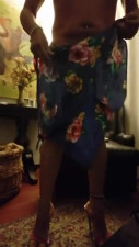 He loves me using this dress for fuckink me
