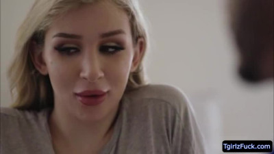 Big assed ts Angelina Please takes a bbc up her ts ass