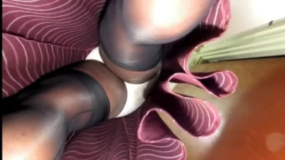 BlueGirl70 Seamed Upskirt