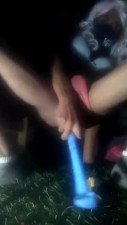 Irais, gape anal, big toy