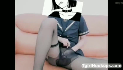 Tgirl amateur slutcum