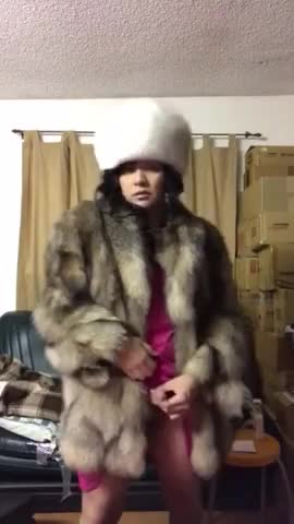 Watch Asian Sissy CD Jerks off in fox fur Shemale Porn Videos | TranSexBig.