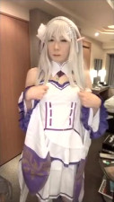Cosplay Short video (Emilia) Mikazuki S001