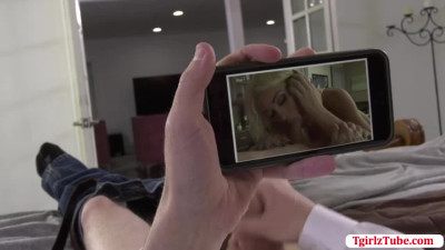 Horny Professor gets caught watching porn by TBabe Claire Tenebrarum