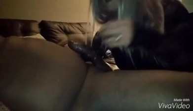 Sexy sissy CD sucks and gets pounded by BBC