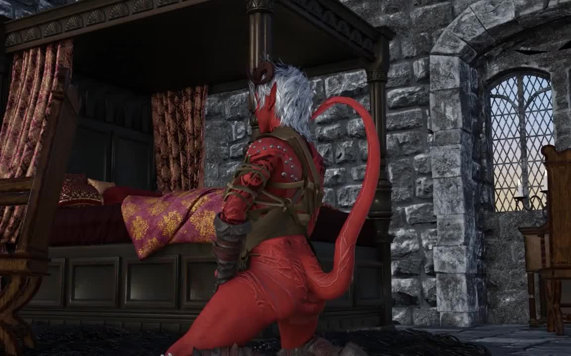 Watch Karlach jerks off her huge dick | 3D Shemale Porn Videos | TranSexBig.