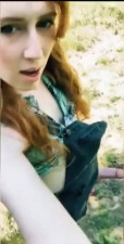Pretty trannys masturbate outdoor