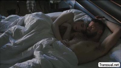 TS Ella Hollywood loves the way dudes big boner inside her butthole