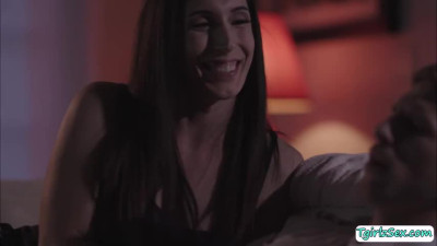 Horny shemale gets her ass licked and fucked by her stepbro