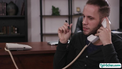 Slender tbabe Lena Kelly gets good anal sex in the office