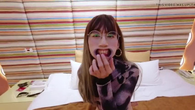 AB036 Transgirl Nose play and cumshot
