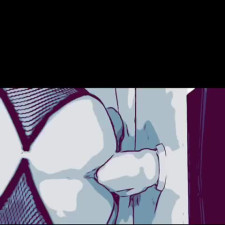 sissy cartoon ride huge dildo