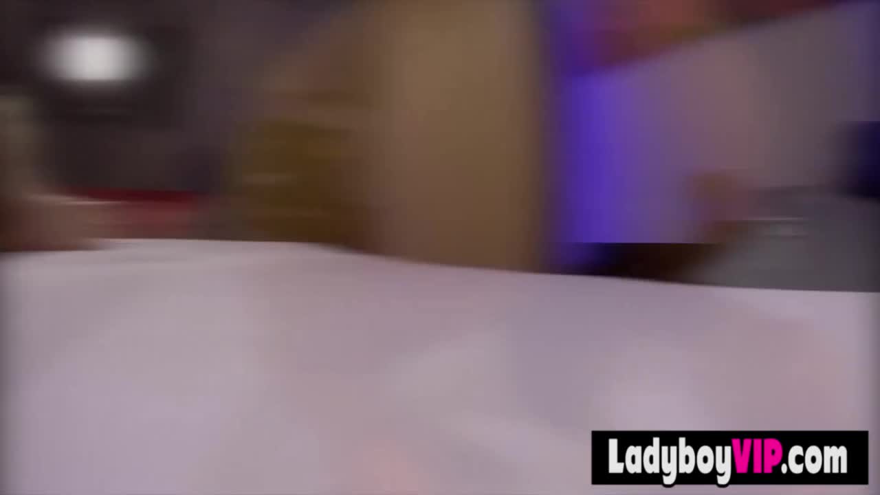 Watch Cute asian ladyboy teen with pigtails gets used like a real cum slut Shemale Porn Videos | TranSexBig.