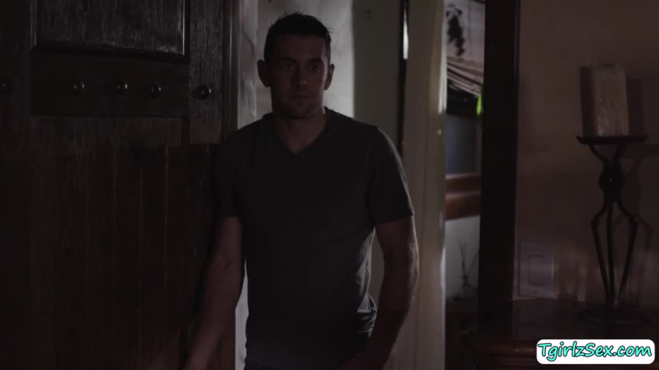 Watch Busty Tgirl throats and analed by stepbro while rehearsing play Shemale Porn Videos | TranSexBig.