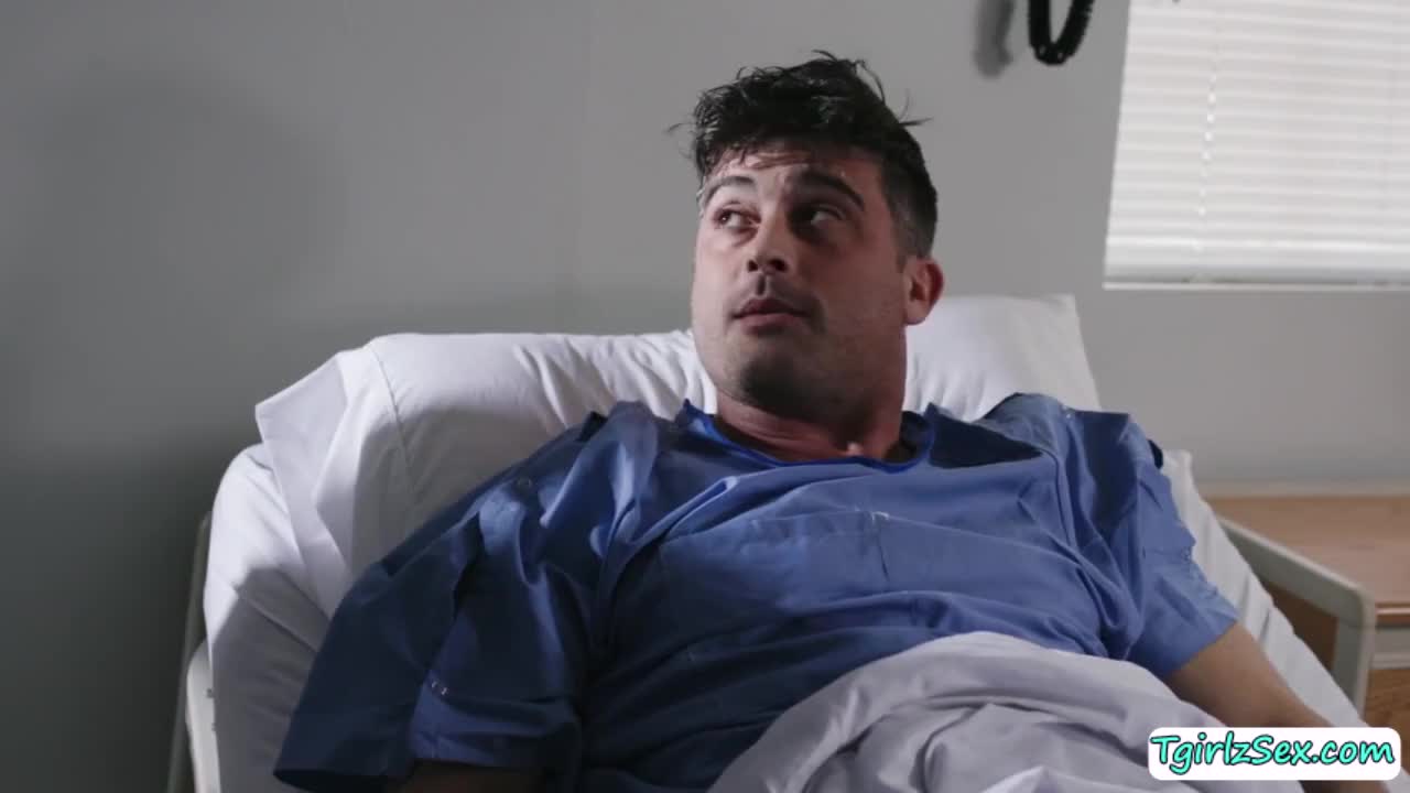 Watch Horny blonde ts nurse Casey Kisses sucks patients cock Shemale Porn Videos | TranSexBig.