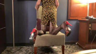 Miz Dayzee Leopard Print Punk Slut