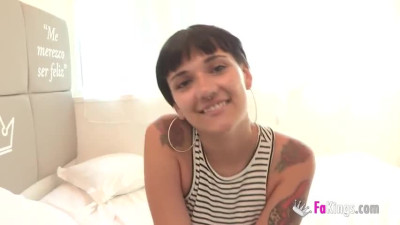 Vivi fulfills her dream of being drilled by a shemale