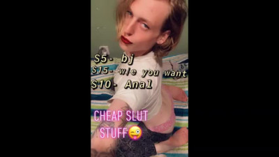 Sexy Sissy slut want to be exposed to the world..kik her @Feeties1