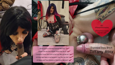 Exposed Sissy Bitch Tiffany Minx – Expose Yourself 1
