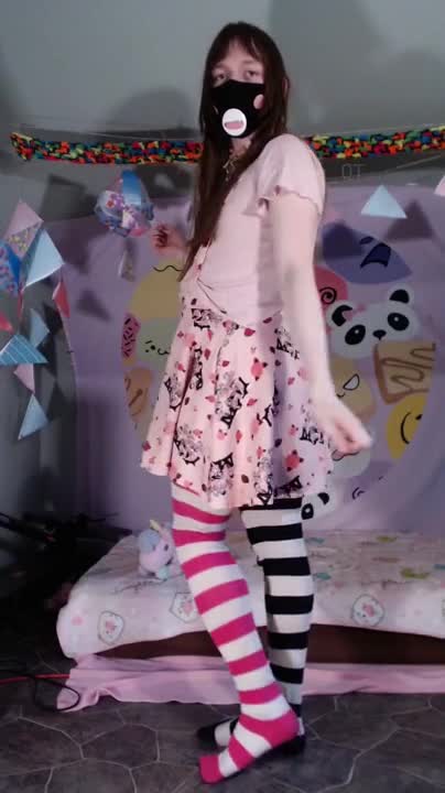 Watch "Stiff" skirt femboy tease! Shemale Porn Videos | TranSexBig.