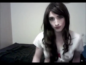 Emilyhardon Young Sissy Shemale Dildo Fuck UKp