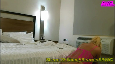 Horny Younger Guy Fucks Trans In Motel Room