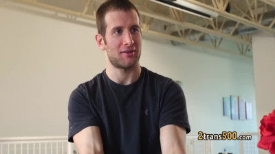 Guy fuck his shemale casting agent
