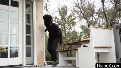 Slim ts superstar Lena Moon sucks a strangers big black cock