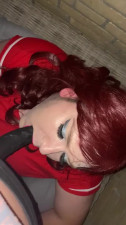 crossdress slut gives strapon blowjobxhHQsp
