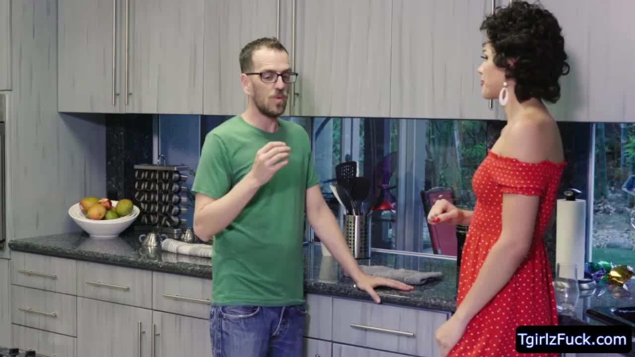 Watch Gorgeous tgirl Anaya Nae swallows enormous hard dick Shemale Porn Videos | TranSexBig.