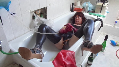 fat ugly dumpcum public for expose - Gummimädchen Andrea