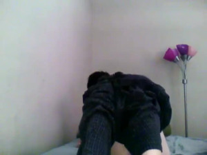 Femboy teen plugged